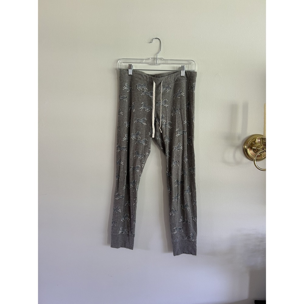 J.Crew Zebra Print Lounge Pants Women's Small Pajama Bottoms